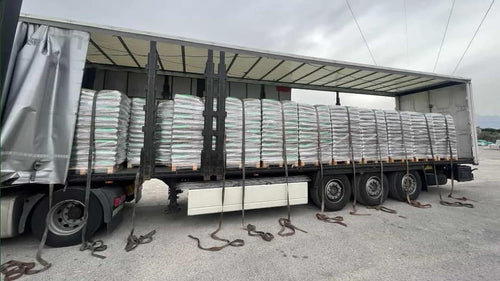 2 Camión con 24 palet de Naturpellet SACOS DE 15 KG certificado