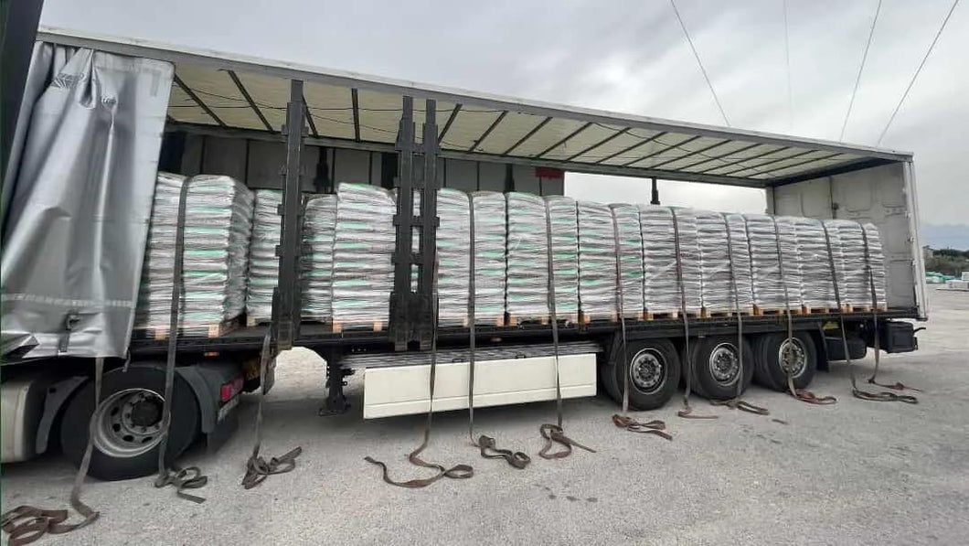1 Camión con 24 palet de Naturpellet SACOS DE 15 KG certificado